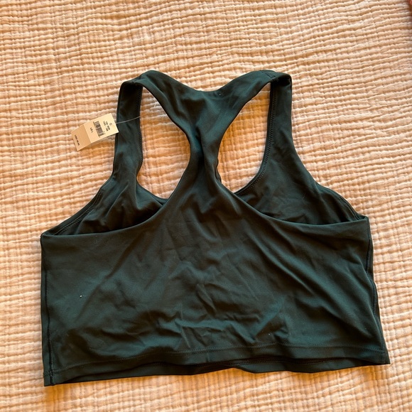Green aerie racer back tank top - Picture 2 of 3